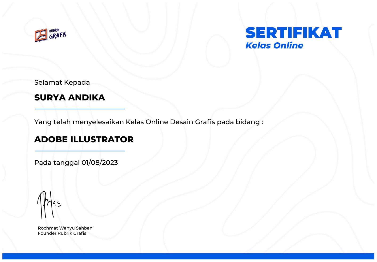 Sertifikat Marketing